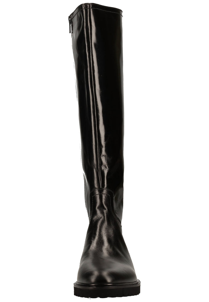 Gabor Stiefel Glattleder Schwarz - surf4shoes