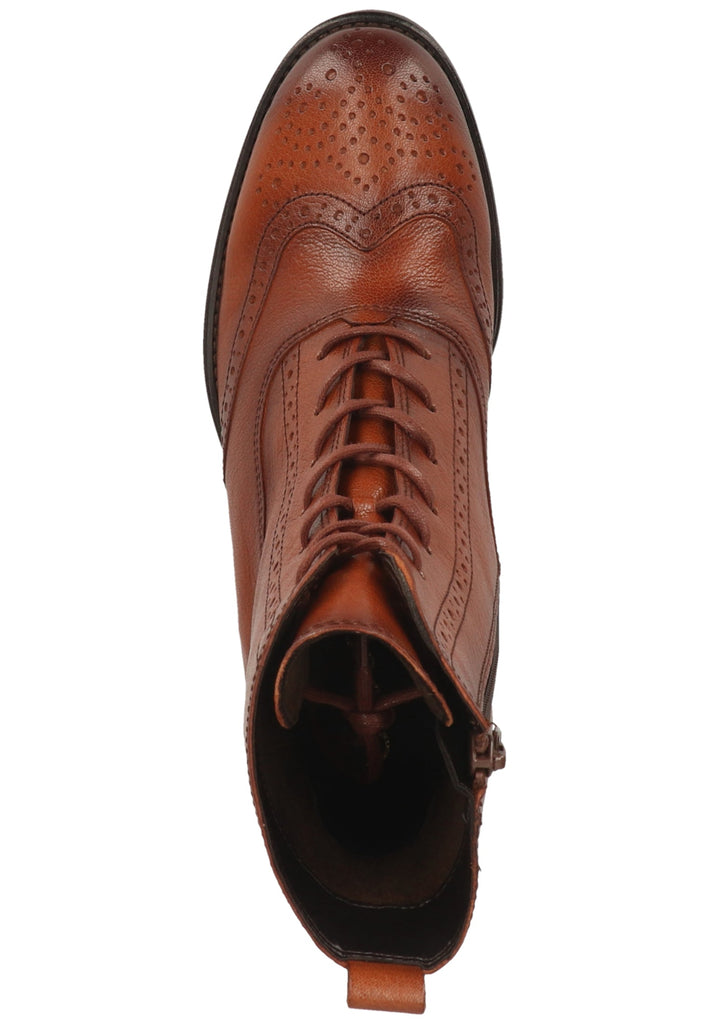 Gabor Stiefelette Glattleder Whisky - surf4shoes