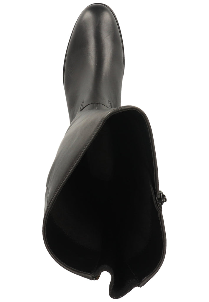 Gabor Stiefel Glattleder Schwarz - surf4shoes