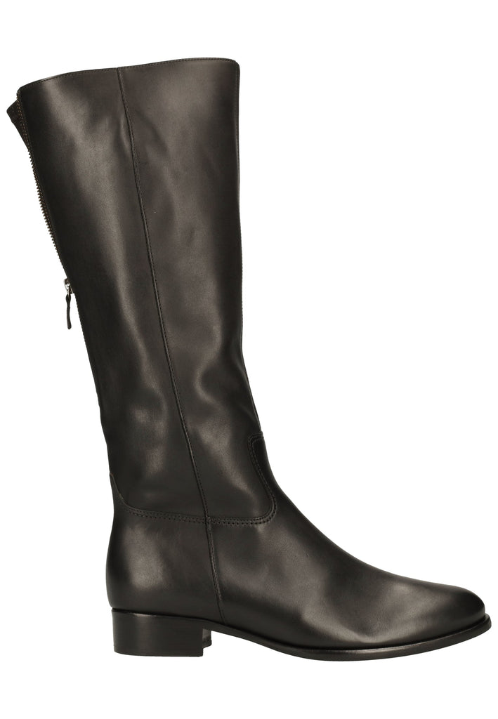 Gabor Stiefel Glattleder Schwarz - surf4shoes