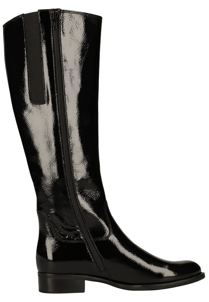 Gabor Stiefel Leder Schwarz - surf4shoes