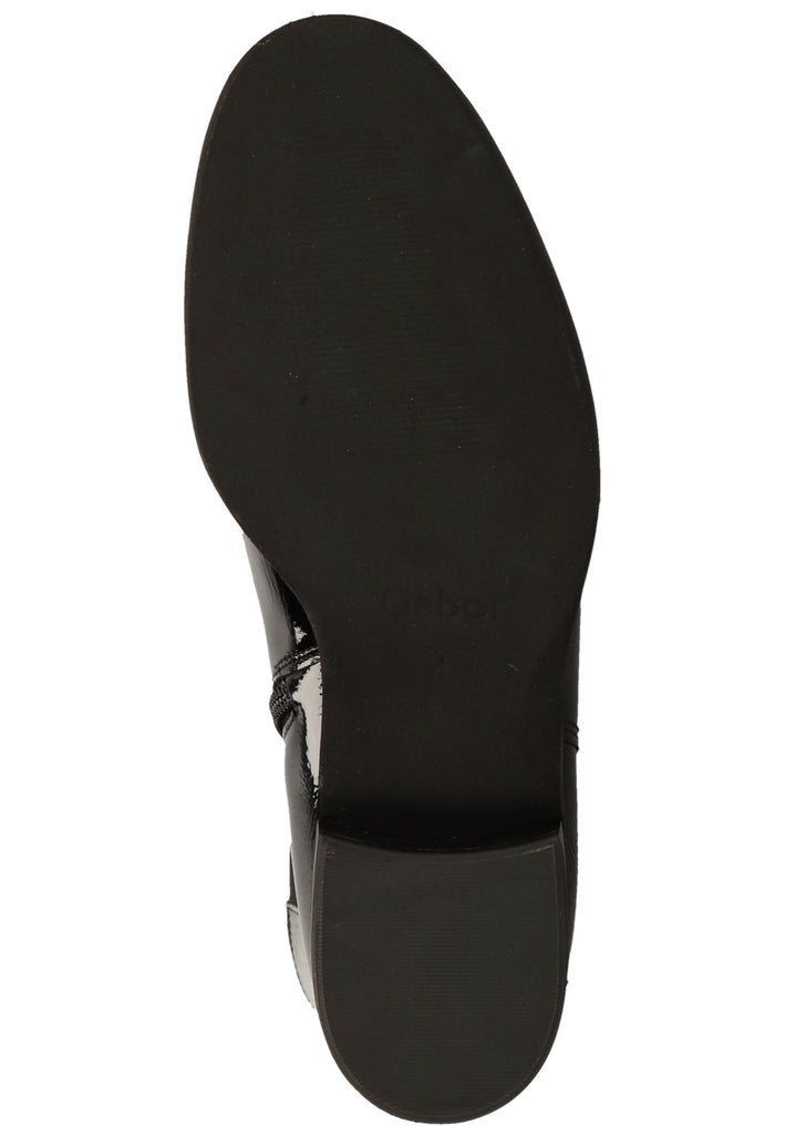 Gabor Stiefel Leder Schwarz - surf4shoes
