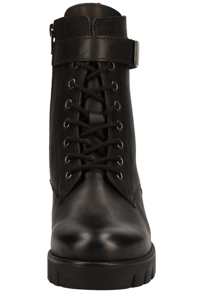 Gabor Stiefelette Glattleder Schwarz - surf4shoes