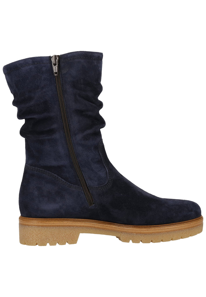 Gabor Stiefel Leder Marine - surf4shoes