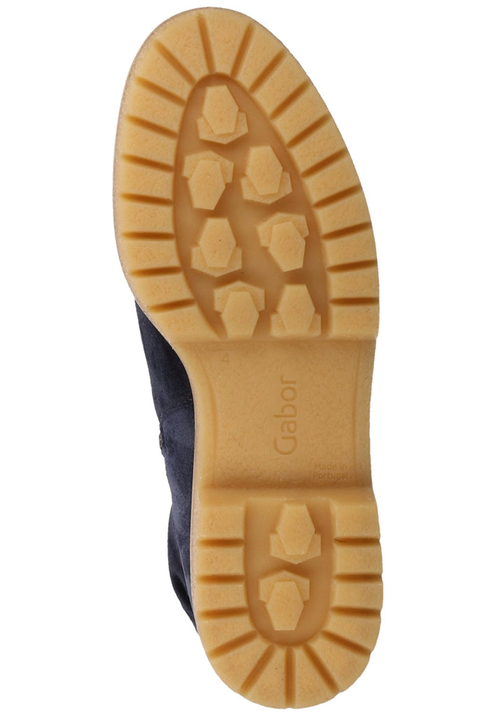 Gabor Stiefel Leder Marine - surf4shoes