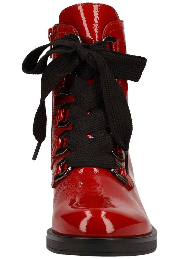 Gabor Stiefelette Leder Rubinrot - surf4shoes