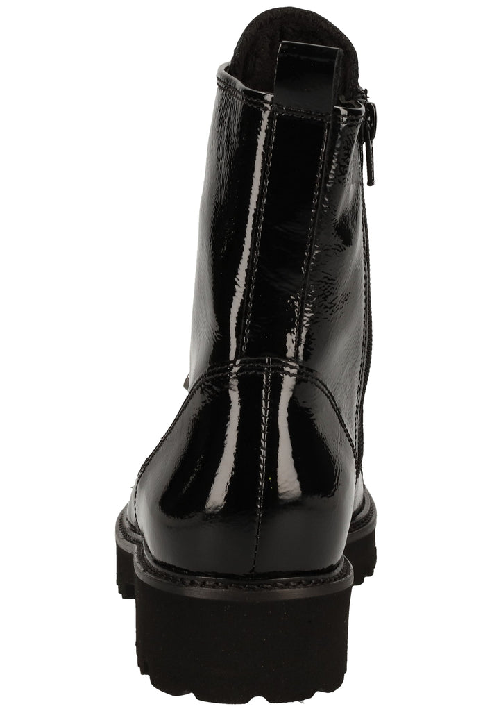 Gabor Stiefelette Leder Schwarz - surf4shoes