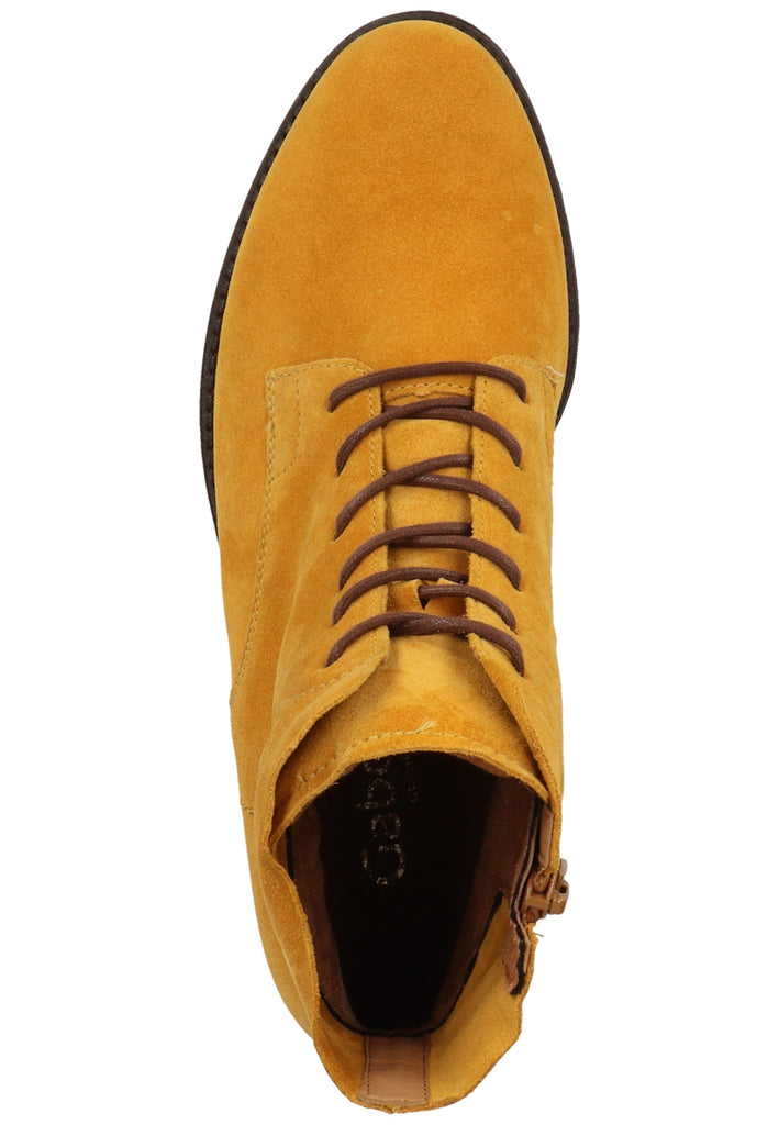 Gabor Stiefelette Leder Gelb - surf4shoes