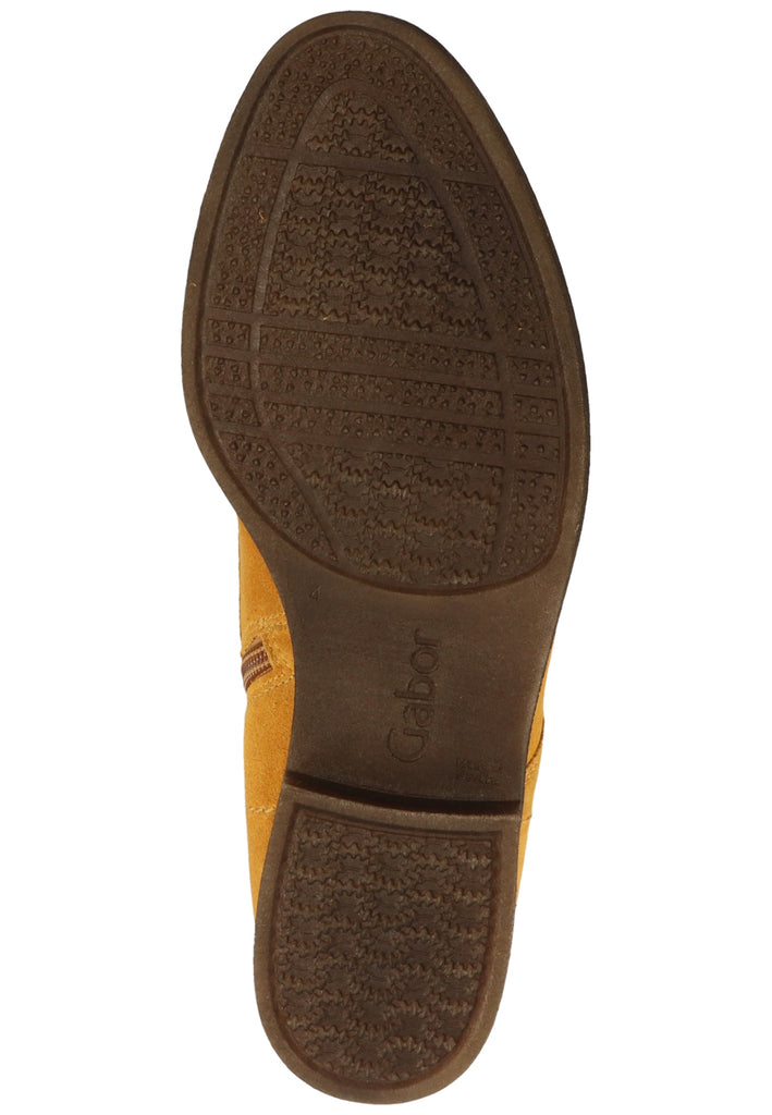 Gabor Stiefelette Leder Gelb - surf4shoes