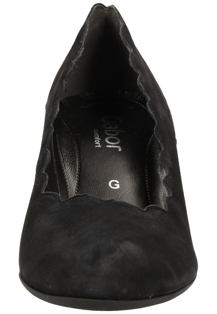 Gabor Pumps Leder Pazifik - surf4shoes