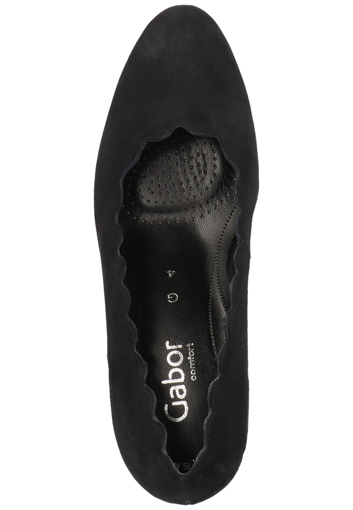 Gabor Pumps Leder Pazifik - surf4shoes