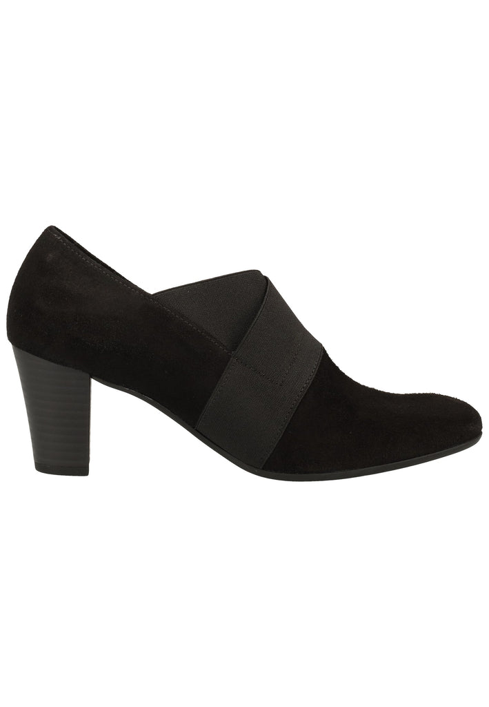 Gabor Pumps Leder Schwarz - surf4shoes