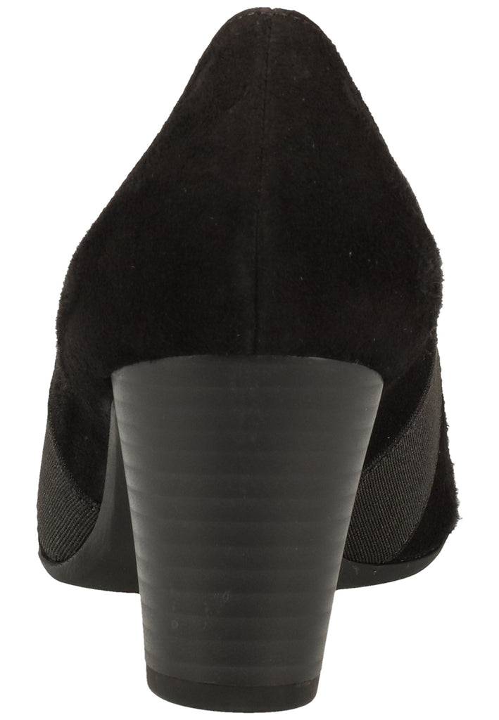 Gabor Pumps Leder Schwarz - surf4shoes