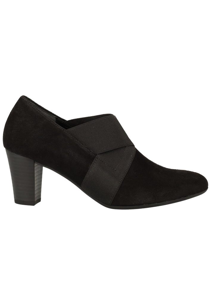 Gabor Pumps Leder Schwarz - surf4shoes