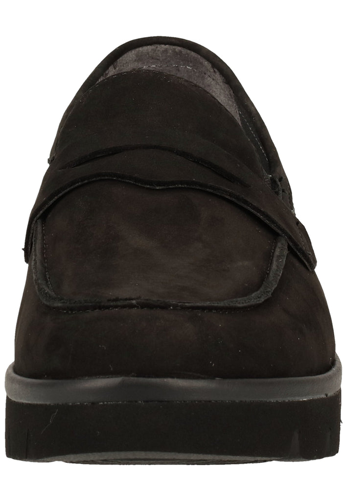 Gabor Slipper Nubukleder Schwarz - surf4shoes