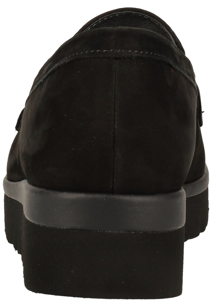 Gabor Slipper Nubukleder Schwarz - surf4shoes