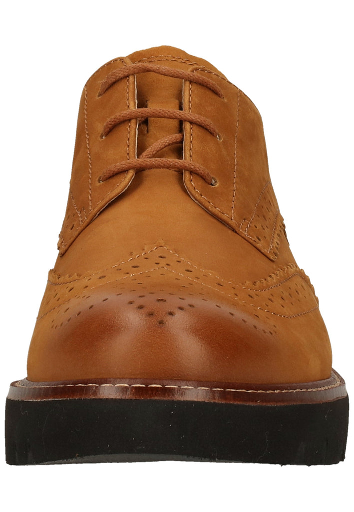 Gabor Halbschuhe Leder Hellbraun - surf4shoes