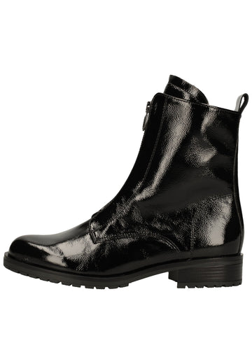 Gabor Stiefelette Leder Schwarz - surf4shoes