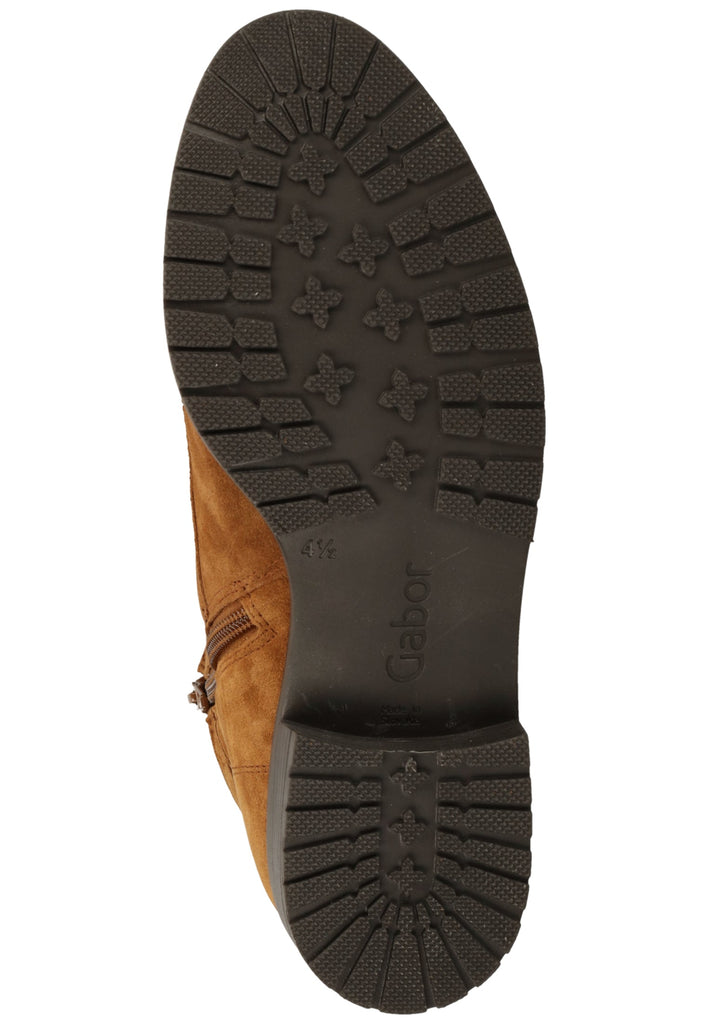 Gabor Stiefelette Leder Cognac - surf4shoes