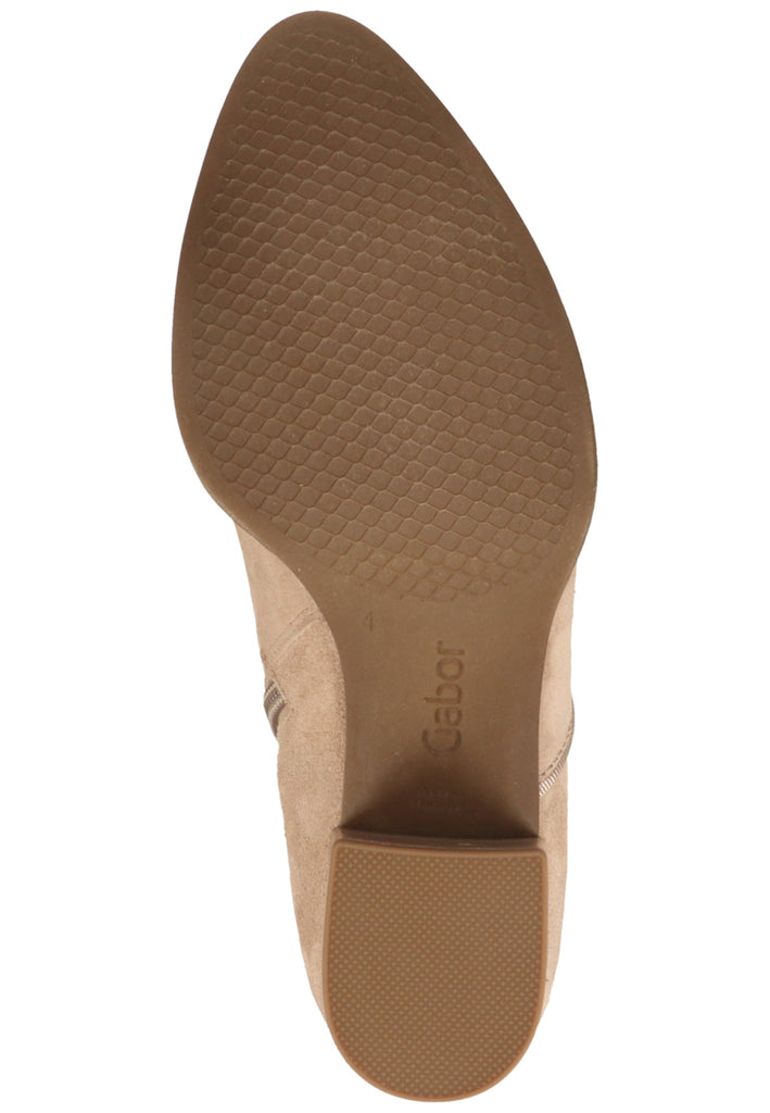 Gabor Stiefelette Veloursleder Desert - surf4shoes