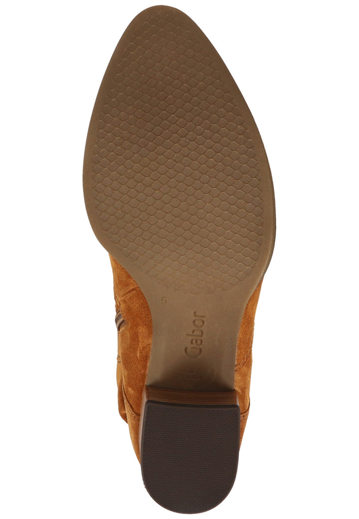 Gabor Stiefel Leder Camel - surf4shoes