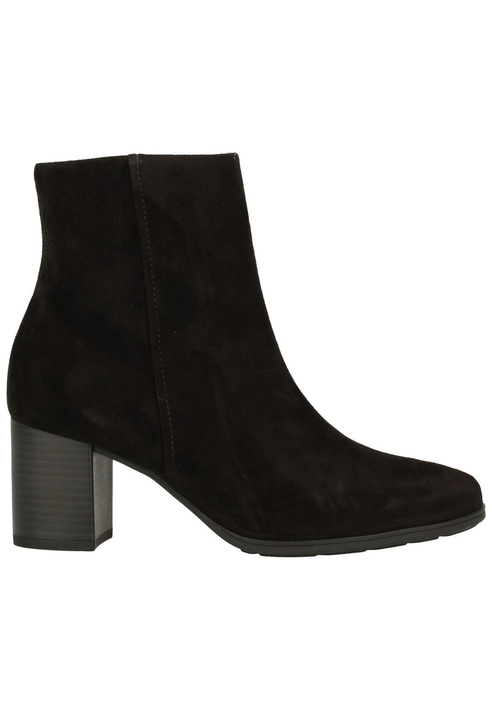 Gabor Stiefelette Leder Schwarz - surf4shoes