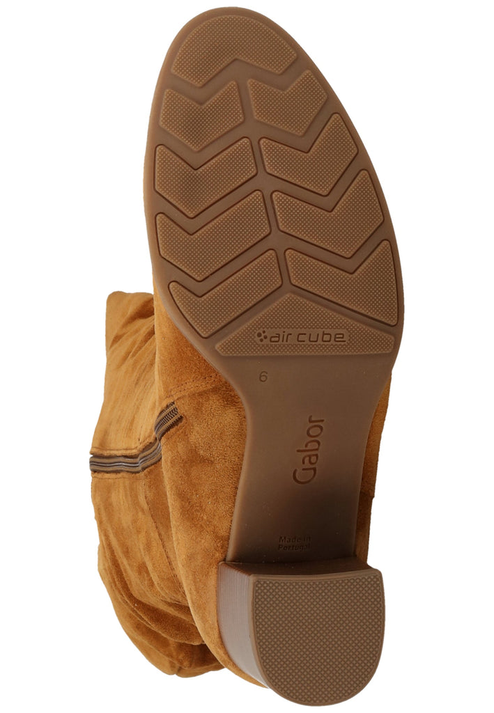 Gabor Stiefel Leder Camel - surf4shoes
