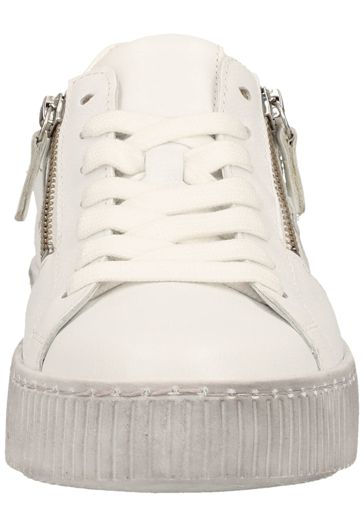 Gabor Sneaker Glattleder Weiß - surf4shoes
