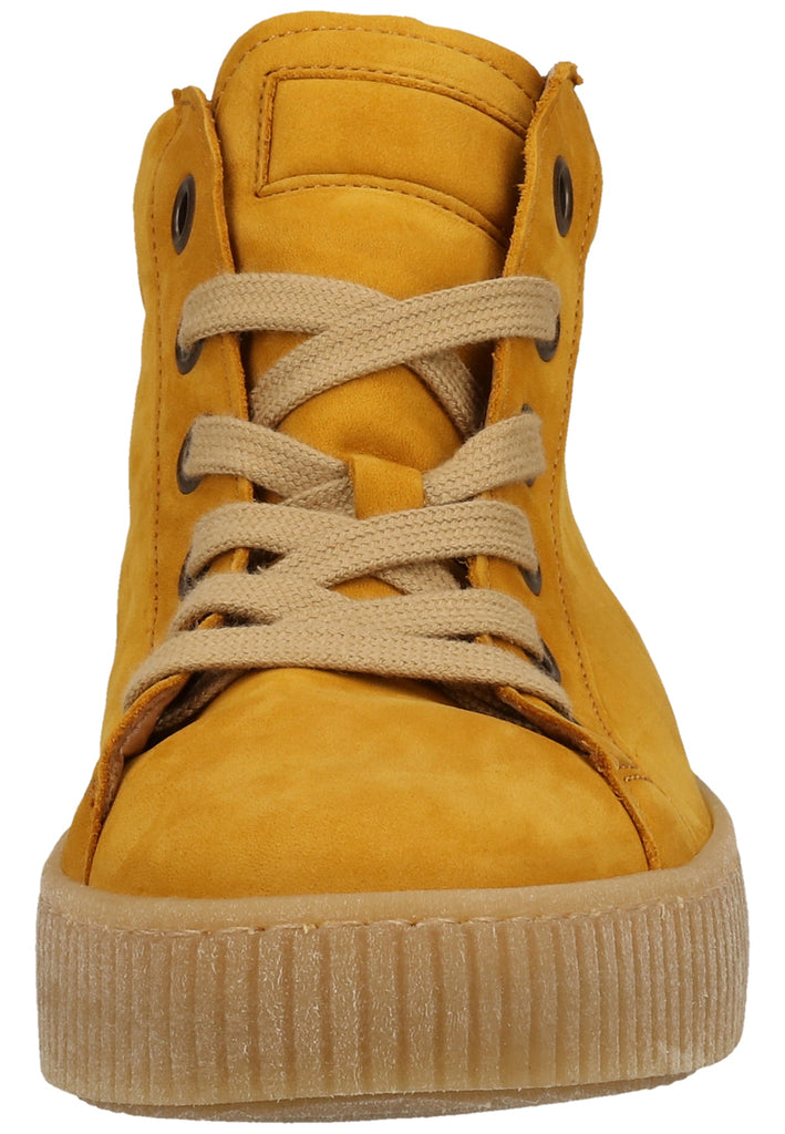 Gabor Sneaker Leder Gelb - surf4shoes