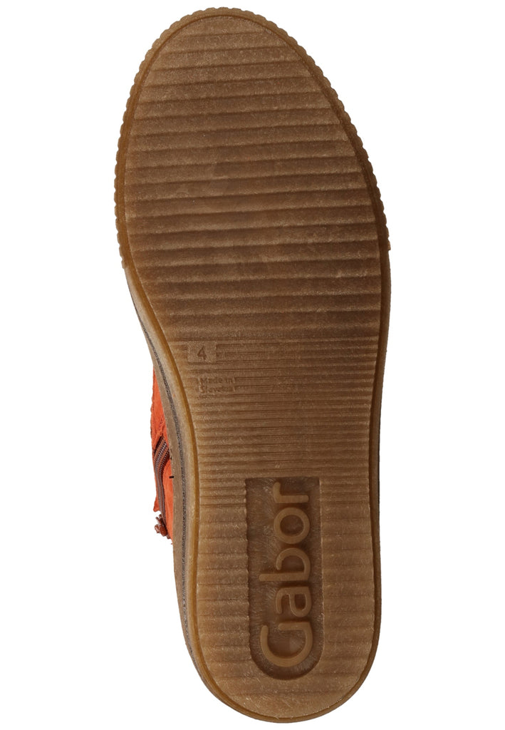 Gabor Sneaker Leder Rot - surf4shoes