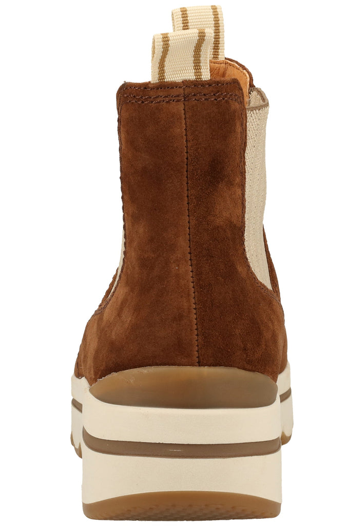 Gabor Stiefelette Leder/Textil Whisky - surf4shoes