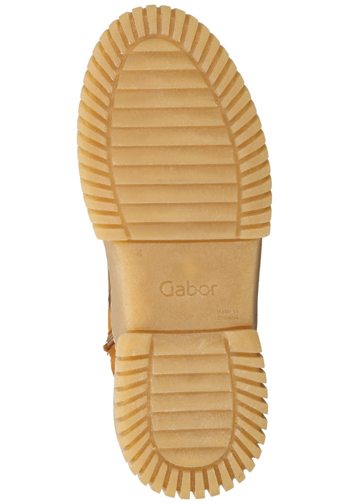 Gabor Stiefelette Leder Curry - surf4shoes