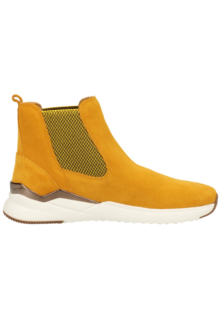 Gabor Stiefelette Nubukleder/Textil Gelb - surf4shoes