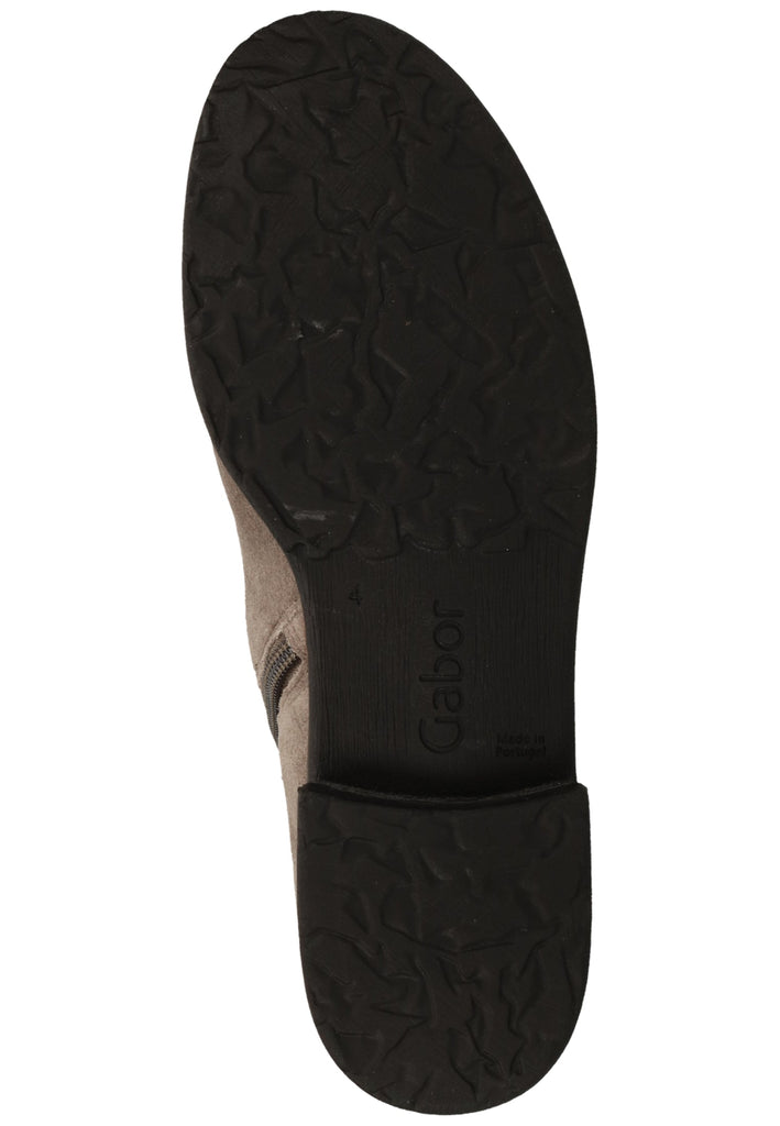 Gabor Stiefelette Leder/Textil Hellgrau - surf4shoes