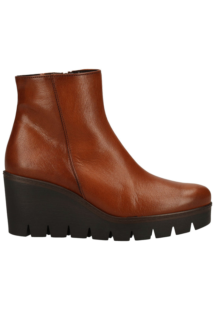 Gabor Stiefelette Glattleder Whisky - surf4shoes