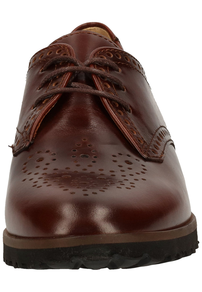 Gabor Halbschuhe Glattleder Dunkelbraun - surf4shoes