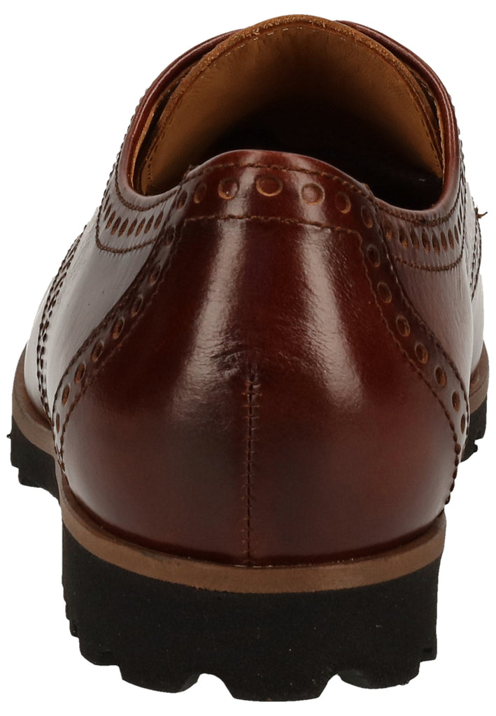 Gabor Halbschuhe Glattleder Dunkelbraun - surf4shoes