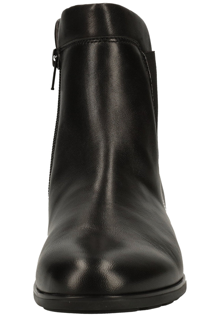 Gabor Stiefelette Leder/Textil Schwarz - surf4shoes