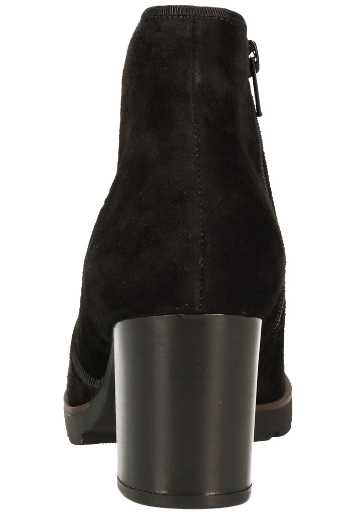 Gabor Stiefelette Leder Schwarz - surf4shoes