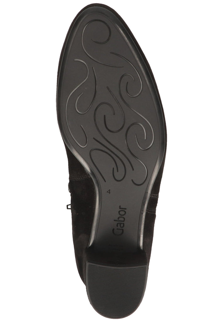 Gabor Stiefel Leder Schwarz - surf4shoes