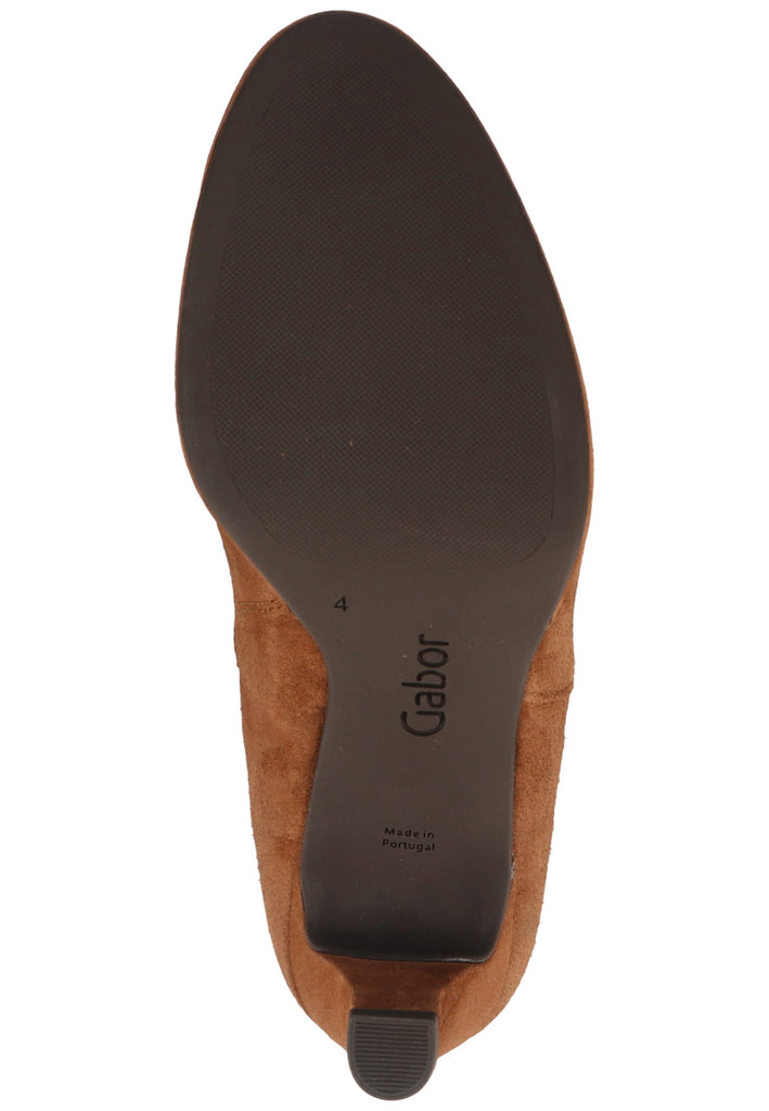 Gabor Stiefelette Leder/Textil Whisky - surf4shoes