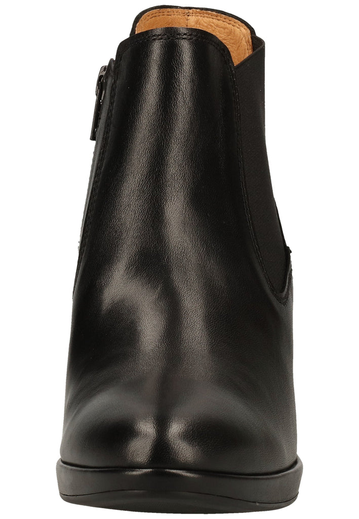 Gabor Stiefelette Leder/Textil Schwarz - surf4shoes