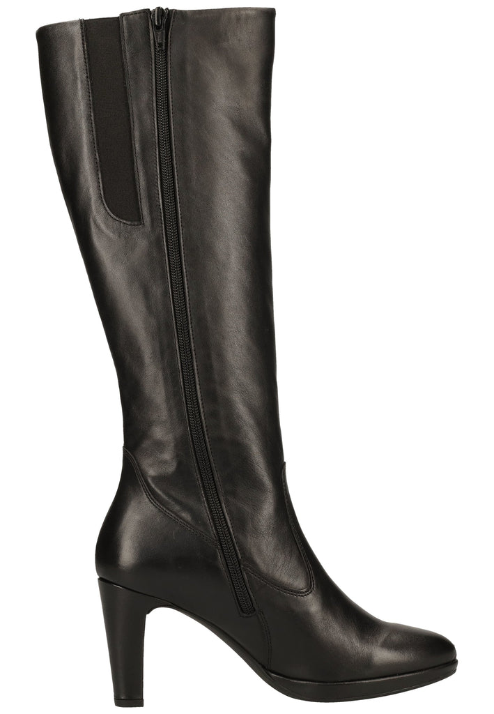 Gabor Stiefel Glattleder Schwarz - surf4shoes