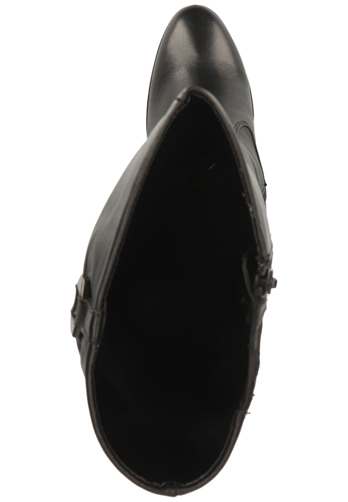 Gabor Stiefel Glattleder Schwarz - surf4shoes