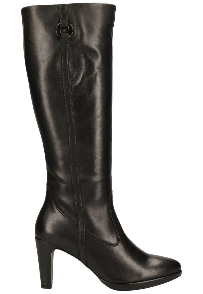 Gabor Stiefel Glattleder Schwarz - surf4shoes