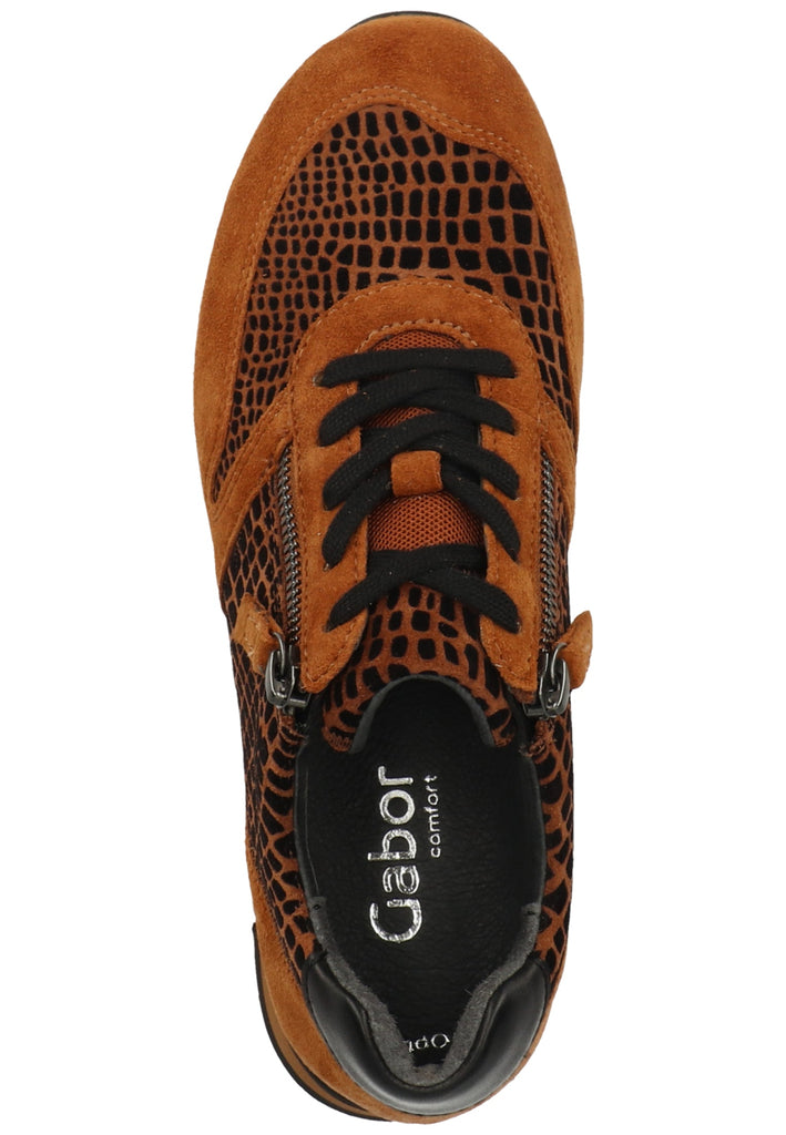 Gabor Sneaker Leder Rost - surf4shoes