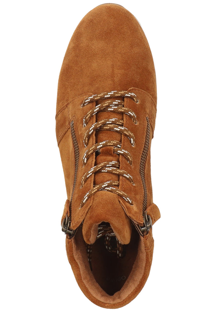 Gabor Stiefelette Leder Camel - surf4shoes