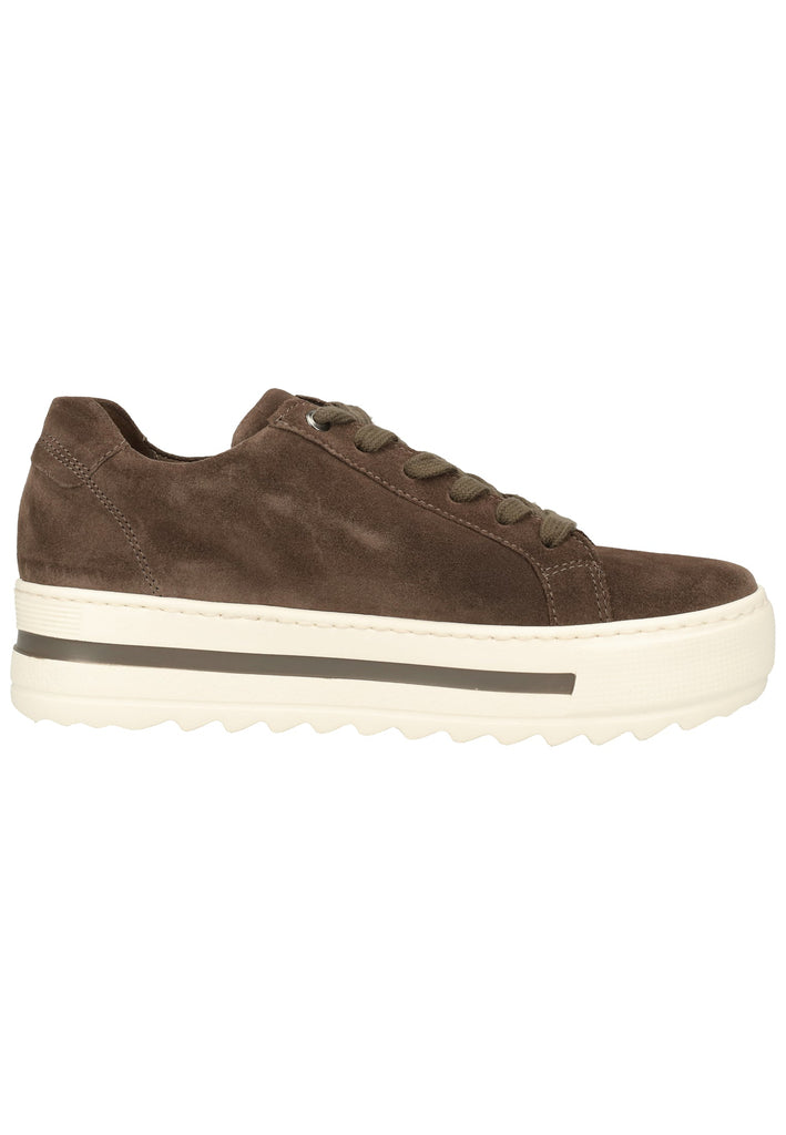 Gabor Sneaker Leder Braun - surf4shoes