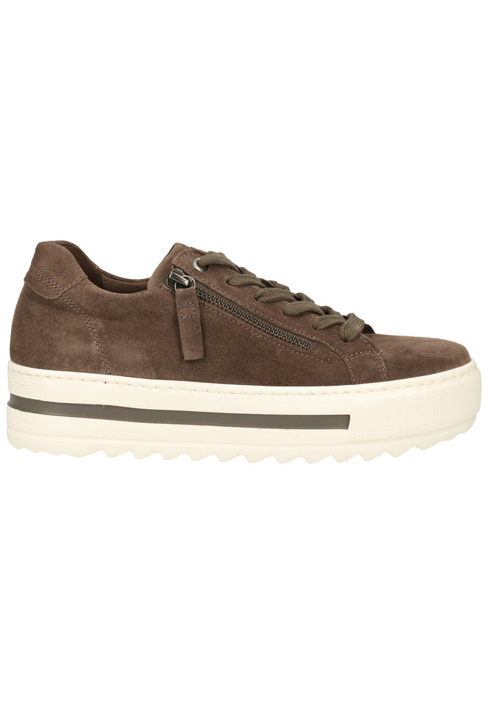 Gabor Sneaker Leder Braun - surf4shoes