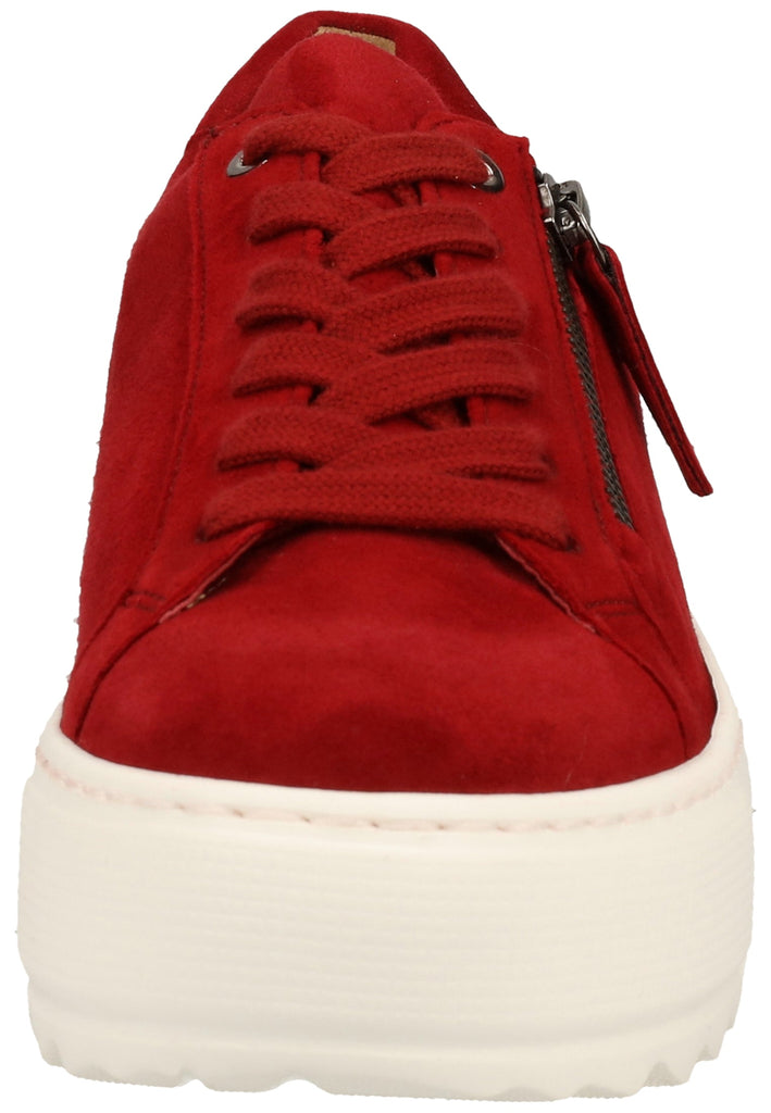 Gabor Sneaker Leder Rot - surf4shoes
